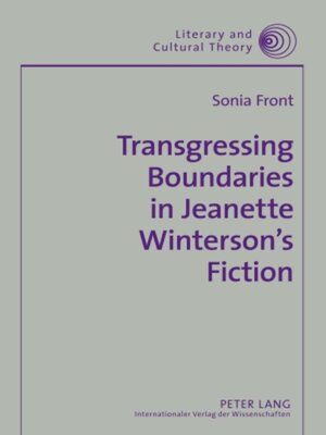 cover image of Transgressing Boundaries in Jeanette Winterson's Fiction